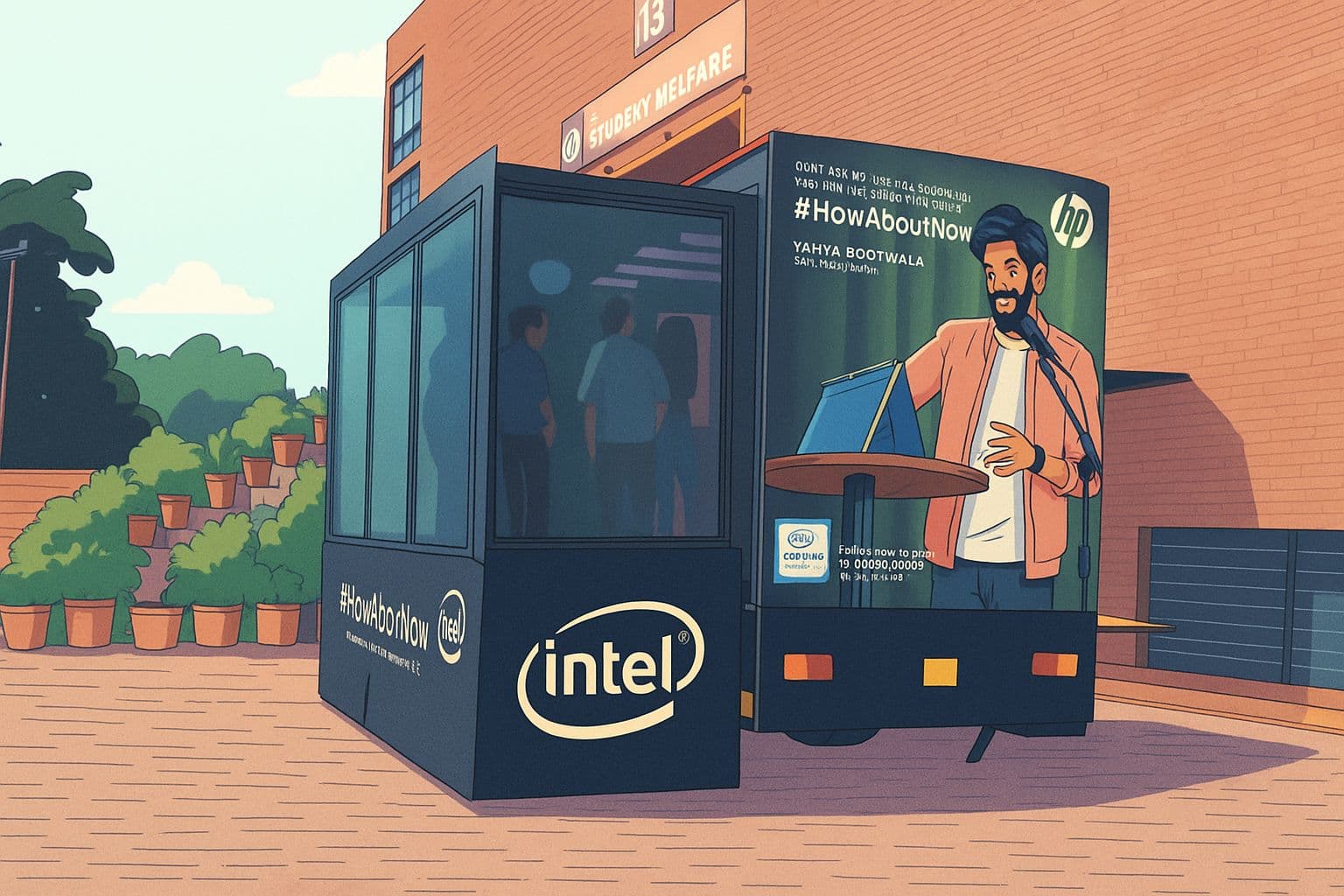 Intel x HP — Gaming Laptop Marketing Campaign: How Intel & HP Conquered Campus with Strategic Brand Activation
