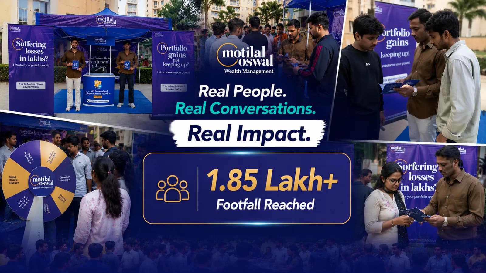 Motilal Oswal BFSI Brand Activation Case Study