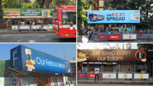 Amul's Bus Shelter OOH