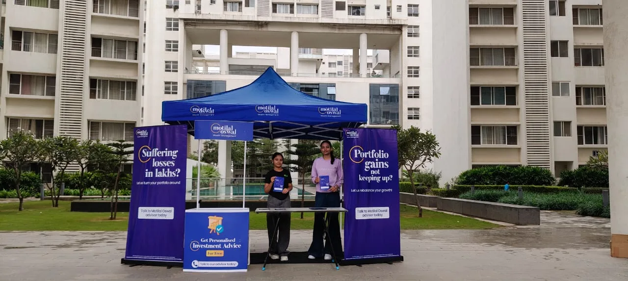 Motilal Oswal Wealth Check Corporate Park Activation Session