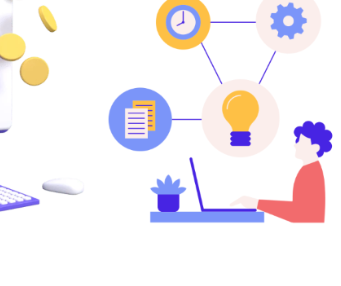 Technology and Automation Illustration
